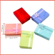 115首饰盒厂家饰品长方形盒子批发（颜色随机发）