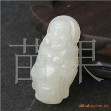 再兴玉斋批发供应和田玉站佛苏州工艺和田玉佛挂件