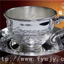 【批发定制】优质纯手工纯银茶具可加logo纯银茶具云南纯银茶具