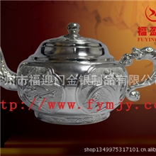 【批发定制】优质可加logo纯银茶具云南纯银茶具纯手工纯银茶具