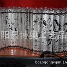 八骏马竹简书简收藏投资银条银摆件银行保险礼品银条