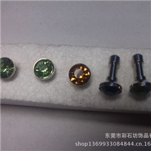 水钻苹果配件手机配件防尘塞饰品配件来料加工厂家直销