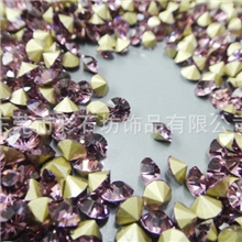 国A水钻尖底水钻玻璃钻国产钻AB彩/普彩/黑色diy配件