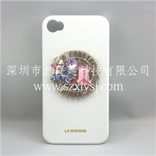 手机壳镶钻厂家供应镶钻手机壳水晶镶钻饰品粘钻
