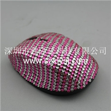 厂家直销镶钻鼠标无线保质保量