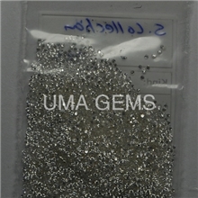 【印度直供】各种规格天然足反裸钻厘石