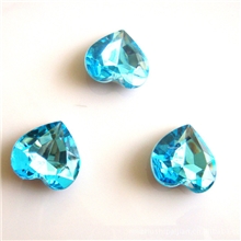 亚克力钻贴仿台压克力钻台湾压克力钻石厂家美甲钻贴平桃心