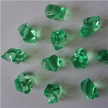 厂家供应压克力冰块塑料冰块义乌亚克力厂家碎石散珠碎冰批发