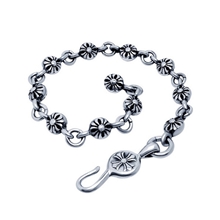 欧美复古饰品ChromeHearts克罗心钛钢手链复古十字架