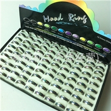 时来运转情感温情绪变色戒指-时尚创意个性新奇饰品(厂家直销)