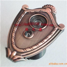 高质量仿古铜金杯款防盗门门铃带猫眼景元一体可视门铃