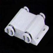 厂家供应玻璃铰链/双玻璃门吸（X6602）