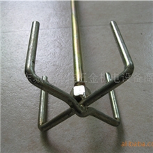 100根批发双山型搅拌杆电锤方柄搅拌器