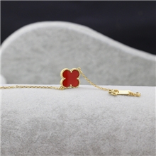 精品首饰925银四叶草手链