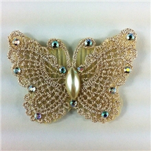 精美饰品批发流海贴固定无痕魔术贴镶钻雷丝刘海贴韩国饰品批发