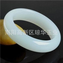 厂家供应高仿和田玉手镯白玉手镯批发外蒙料羊脂级白玉手镯
