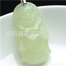 厂家供应和田玉佛挂件和田玉批发和田玉站佛女款吊坠