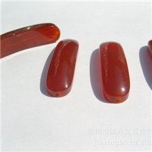 14mm*25mm*6.5mm红玛瑙长方龟面戒面