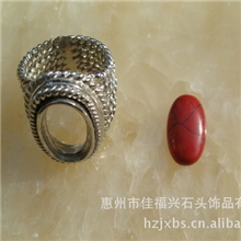 绿松石人造绿松石绿松石戒面杂件吊坠惠州工厂戒面裸石