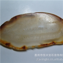 厂家直销加工定制天然玛瑙片宝石饰品