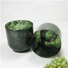 供应夜光杯咖啡杯/玉石茶杯酒杯/功夫茶具套件