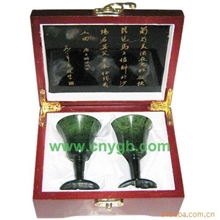 供应夜光杯酒杯、天然玉石酒杯、玉器