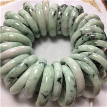 传说玉器缅甸翡翠A货贵妃镯飘花手镯特价秒杀带证书四会批发