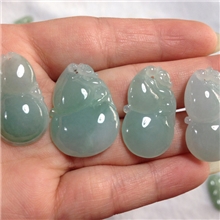 传说玉器缅甸翡翠A货福绿寿吊坠如意貔貅福瓜挂件批发