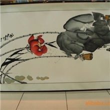 名家字画朱法鹏花鸟尺寸2&times;4