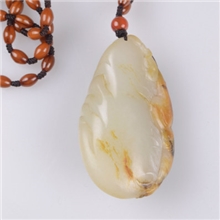 扬州品尚玉器行~新疆和田籽玉老虎原皮真籽巧雕扬州工