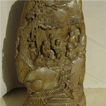 寿山石雕高土山子