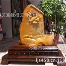 产地直销广西金砂玉极品雕件