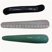 岫玉按摩棒刮痧板刮痧片保健按摩用品足疗棒