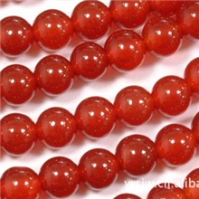 特价批发天然红玛瑙圆珠半成品10MM散珠