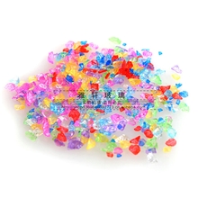 现货供应批发鱼缸花瓶装饰玻璃砂彩色玻璃砂玻璃石玻璃珠