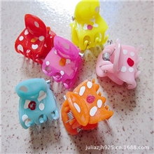 儿童发饰品批发六件套小发爪抓夹发夹头饰混批