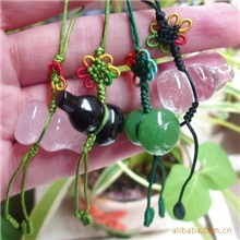 工艺品供应天然水晶水晶小葫芦挂件