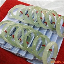 纯天然玉手镯情侣礼品送女友纯真爱情信物洋洋福玉器