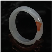 真品玛瑙手镯通透无裂鸿福齐天天然玛瑙玉手环带证