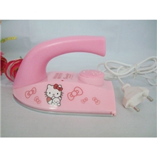 厂家直销批发kitty迷你烫斗儿童专用烫斗熨斗可调温