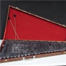 石琴打击乐器21键/音/根工艺品雕刻会唱歌的石头琴灵璧石琴