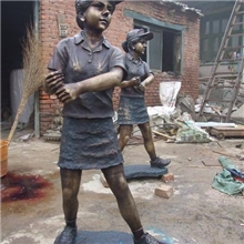 石雕运动体育雕塑石雕健康雕塑城市雕塑国务院津贴工艺师雕刻