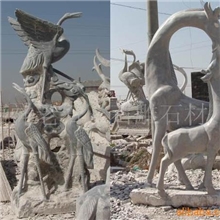 【推荐精品】嘉祥石雕凤凰鹿鹤，熊猫猫熊，麟凤中央美院工艺师