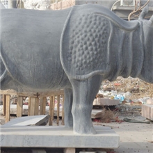 【推荐精品】石雕犀牛虎豹动物石雕莲花鲤鱼国务院津贴工艺师