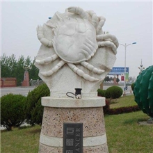 【推荐精品】水产i动物石雕鱼虾螃蟹莲花鲤鱼国务院津贴工艺师