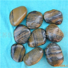 供应5-8条纹雨花石五彩石