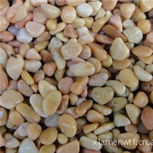 厂家直供米黄色玉砂利水洗石