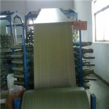 专业生产pp再生料绿色编织袋筒料、编织袋