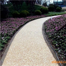 供应胶粘彩石（透水石）