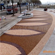 供应常州镇江无锡苏州湖州芜湖青岛胶粘彩石，透水石